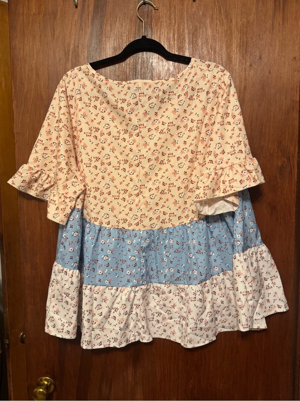 Women’s Plus Size Floral Cottagecore Top Size 3XL - Picture 3 of 4